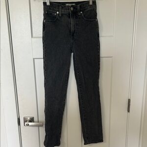 Madewell Women's Charcoal Skinny Jeans